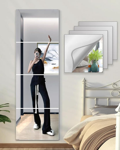 Shatterproof Wall Mirror Full Length by UNBREAKABL+MIRO