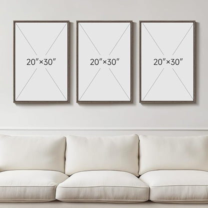 Framed Neutral Vintage Landscape Wall Art - Image 4