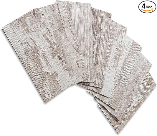 AULIGET 3" x 6" Subway Tile Peel and Stick Backsplash, Thick PVC Stick on Wall by AULIGET