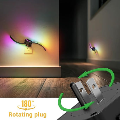 L LOHAS LED Night Light, Night Lights Plug into Wall, Modern Nightlight - Image 6
