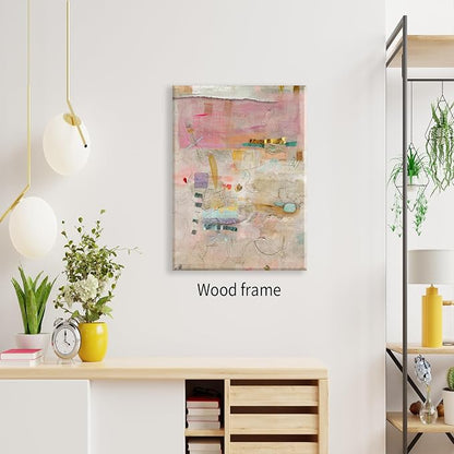 Abstract Modern Watercolor Painting Wall Art Trendy Vibrant Pastel Posters - Image 7