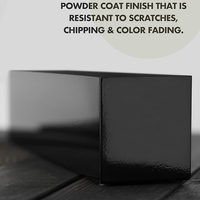 Modern Black Trough Rectangular Planter, 16“ Metal Window Planter Box for Succulent, Small Rectangle Box for Desk or Windowsill, Stainless Steel, Great Gift Ideas for Women Men