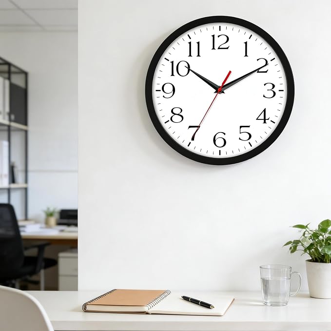 DAXSMY 8 Inch Wall Clock - Image 7
