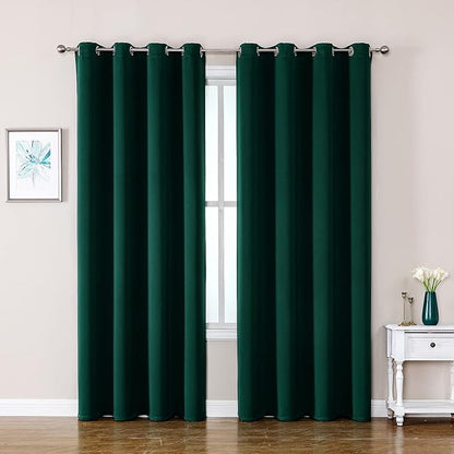 ChrisDowa Blackout Curtains 108 Inches Long 2 Panels Set by ChrisDowa