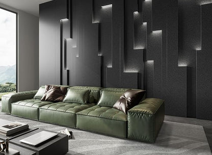 Abyssaly Black Silk Wallpaper Peel and Stick Embossed Self Adhesive Black - Image 4