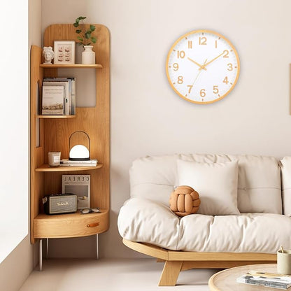 Wall Clocks Battery Operated 10 inch Modern Wall Clock, Silent Non Ticking Wall - Image 6