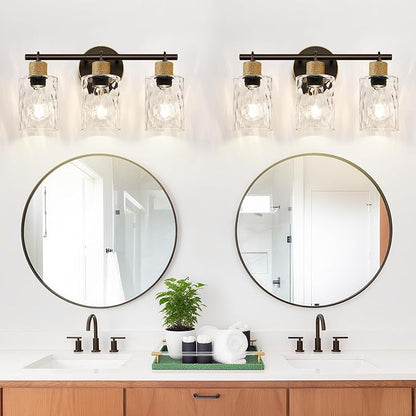 MOKATNG Bathroom Light Fixtures, 3-Light Coastal Vanity Lights - Image 6
