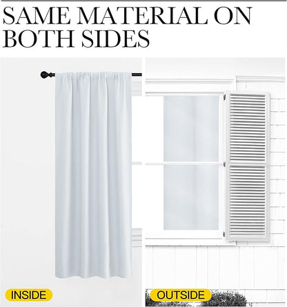 NICETOWN Bedroom Window Curtain Panels - Image 6