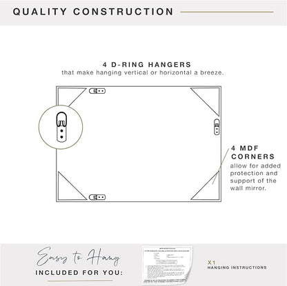 MCS Micro Rope Front Loaded Wall Mirror - Image 4