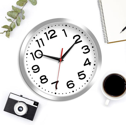Roymnie Wall Clock Silent Non-Ticking Modern Clock Battery Operated 8 Inch - Image 7