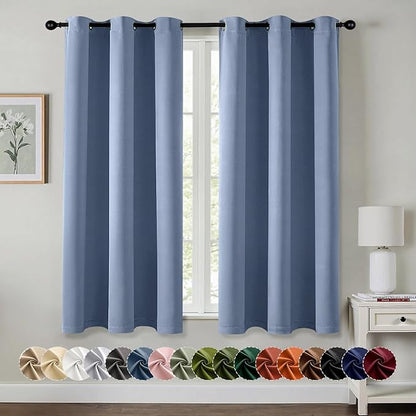 MIULEE Blackout Curtains for Bedroom Living Room 2 Panels, Thermal Insulated by MIULEE