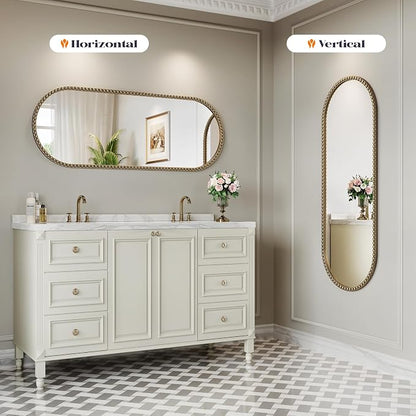 Champagne Bronze Bathroom Mirror - Image 3