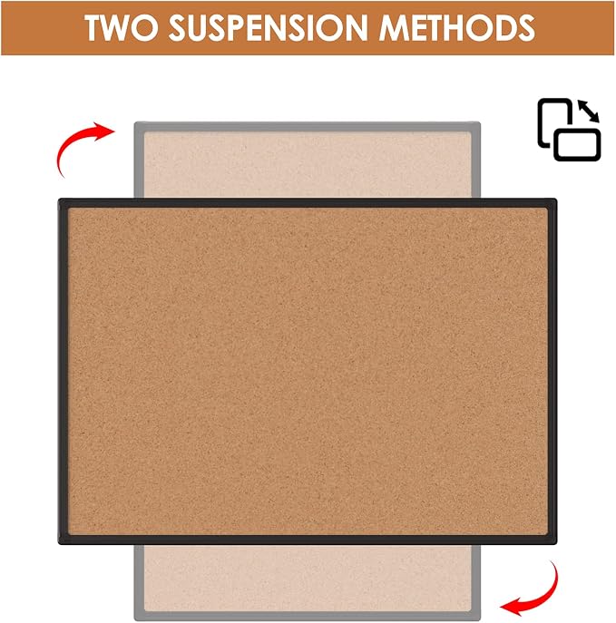 2-Pack Cork Board Bulletin Board 48 x 36, Office Board - Image 6