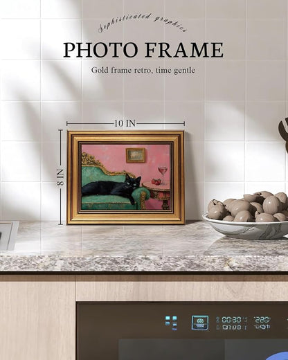 VIYYIEA Vintage Gold Framed Wall Art - Image 2