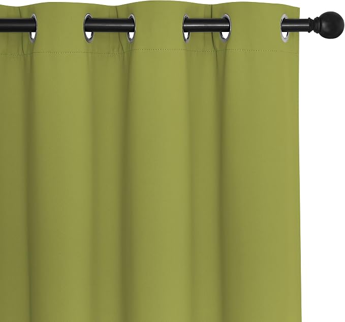 NICETOWN Blackout Sliding Glass Door Curtains, Room Darkening Thermal Insulated - Image 7