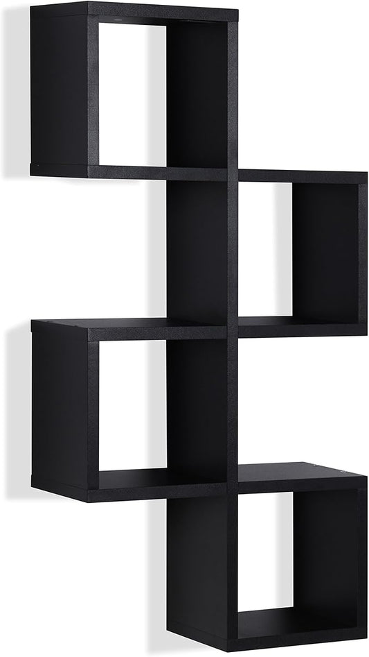 Danya B. Cubby Chessboard Wall Shelf – Black by DANYAB