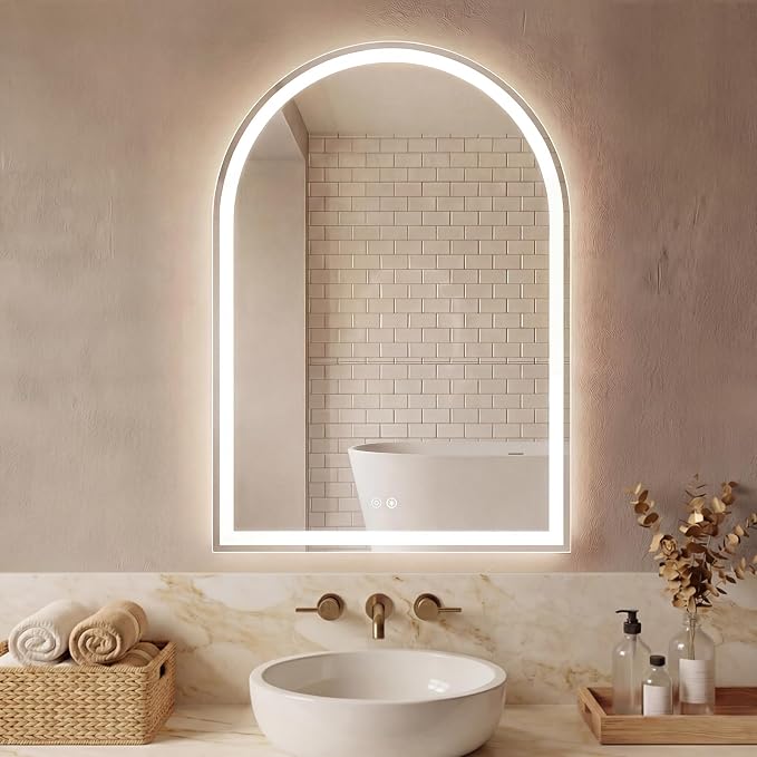 DUMOS 28"×36" LED Bathroom Mirror by DumosLifestyle