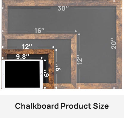 Magnetic Chalkboard, 9x12 Inches Blackboard - Image 3