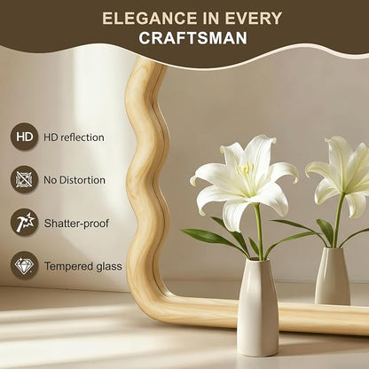 Wavy Mirror for Wall, for Bedroom, Living Room - Image 5