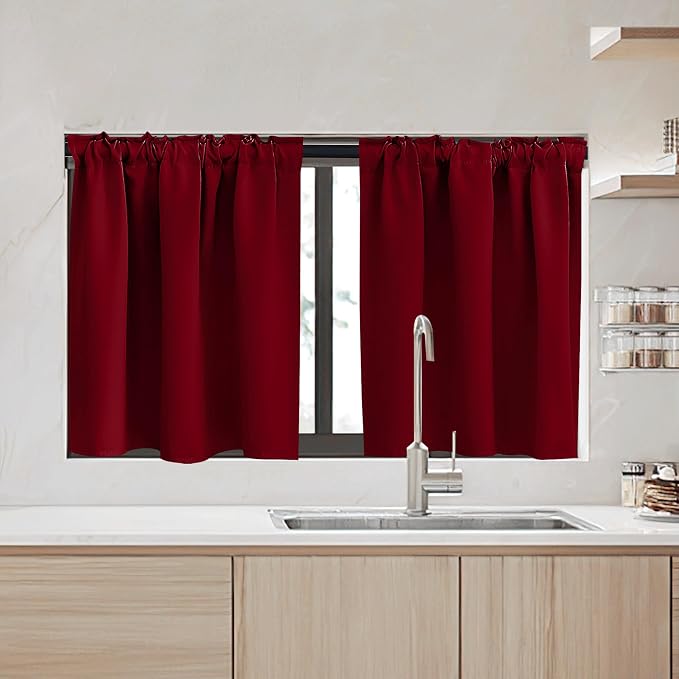 RYB HOME Small Window Curtains - Image 2