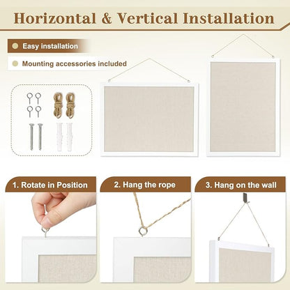 2-Pack Double-Sided Cork Board - Image 2