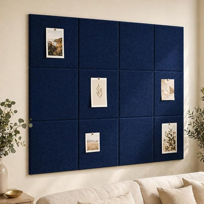 Large Cork Boards for Walls – 36" x 24" Self Adhesive Felt Wall Tiles - Image 7