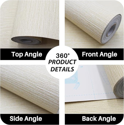 Premium Wall Paper Peel and Stick Modern 17.7" X 394"- Extra Thick, Durable & - Image 4
