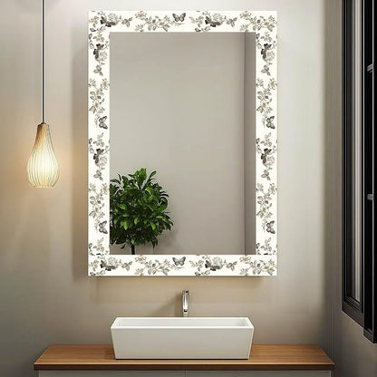 IVN Wallpaper Border Peel and Stick PVC Vintage Butterfly and Floral Design - Image 4