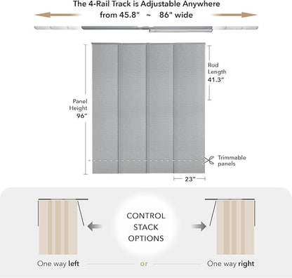 GoDear Design Adjustable Vertical Blinds - Image 7