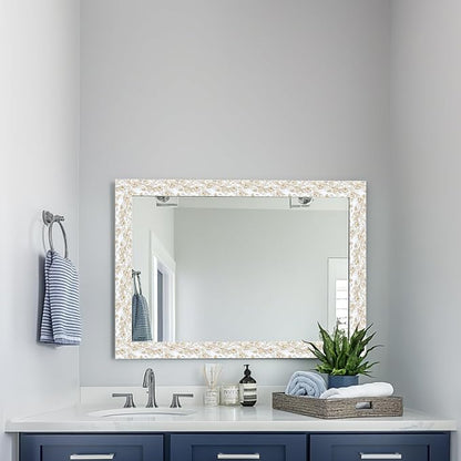 HOMETITUTE Wallpaper Border Peel and Stick Feather Texture Decorative Wall Trim - Image 6