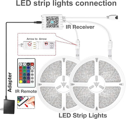 DAYBETTER LED Strip Lights 200ft, Color Changing Lights Strip - Image 6
