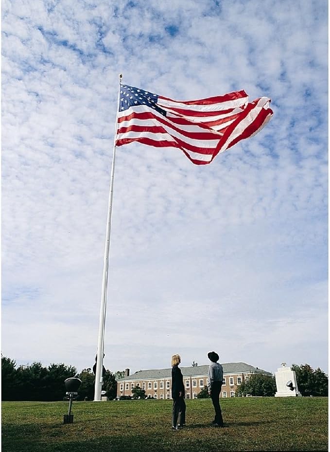Annin Flagmakers (2428) SolarGuard Nyl-Glo American Flag, Made in USA, 30 x 60 Feet, Nylon