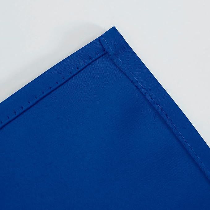 LEMOMO Royal Blue Thermal Blackout Curtains/42 x 72 Inch/Set of 2 Panels Room - Image 6