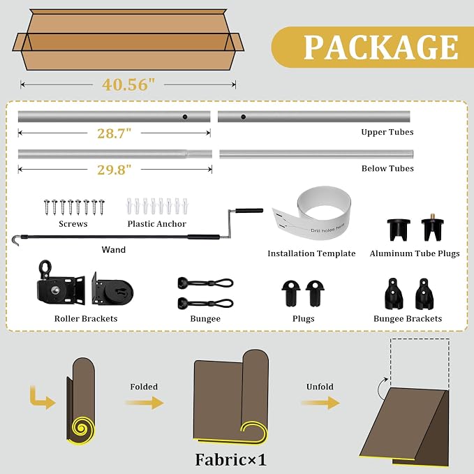Shade&Beyond Outdoor Roller Shades - Image 5