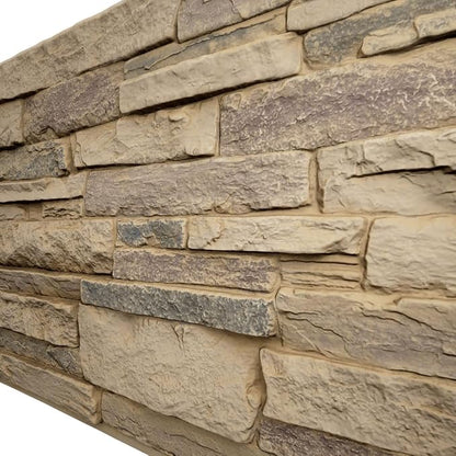 EverStone Acadia Ledge Faux Stone Panel, Adobe Color - Image 7