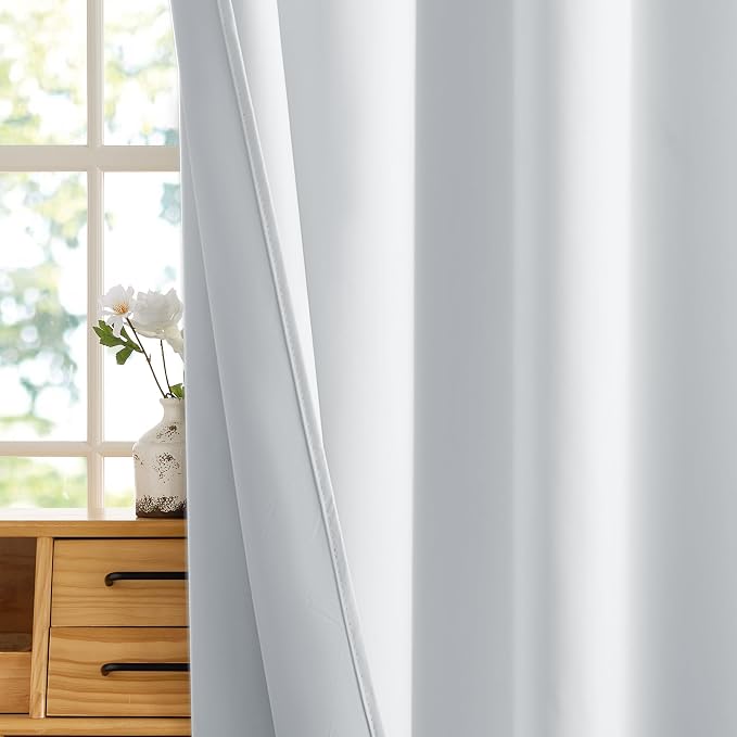 RYB HOME 100% Blackout Short Curtains - Image 4