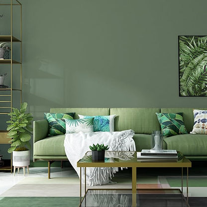 Yancorp 24"x120" Matte Sage Green Peel and Stick Wallpaper - Image 2