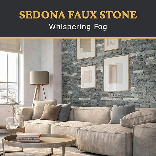 AZ Faux High-Density Polyurethane Faux Stone Interlocking Right Endcap - Image 2