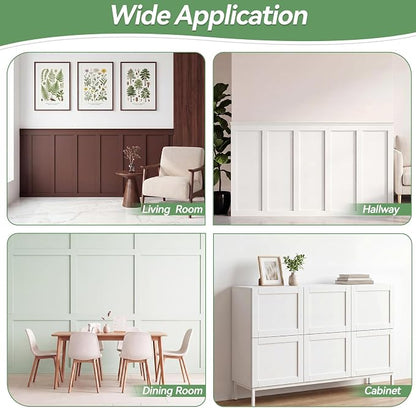 12 Pcs MDF Board and Batten Wall Panel Kits - Image 6
