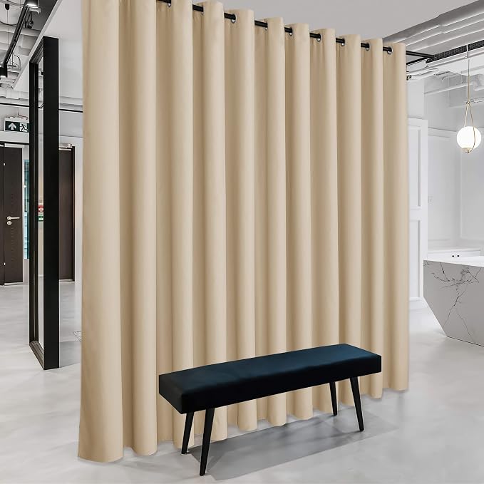 RYB HOME Extra Wide Curtain for Room Divider by RYBHOME