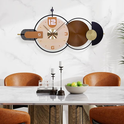 38x20 Inch Large Modern Wall Clock - Image 3
