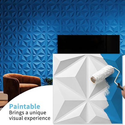 Art3d 100 Pack Decorative 3D Wall Panels, 97 Sq.Feet PVC Interior Wall Décor - Image 4