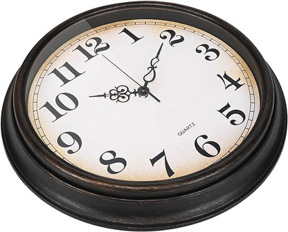 Yoiolclc Large Wall Clock 16 Inch Silent Non-Ticking Vintage Wall Clocks - Image 6