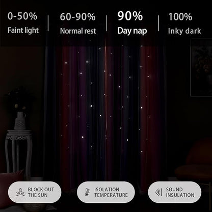 XiDi Dream Star Blackout Curtains - Image 5