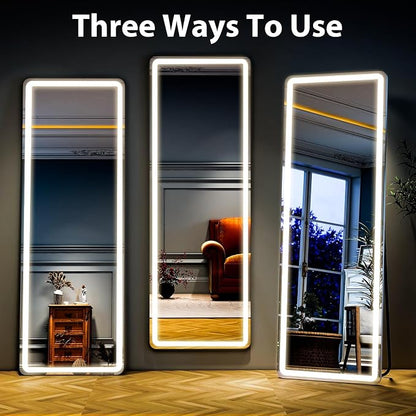 Full Length Mirror with LED Lights, LED Mirrors Full Length Floor Mirror Full - Image 7