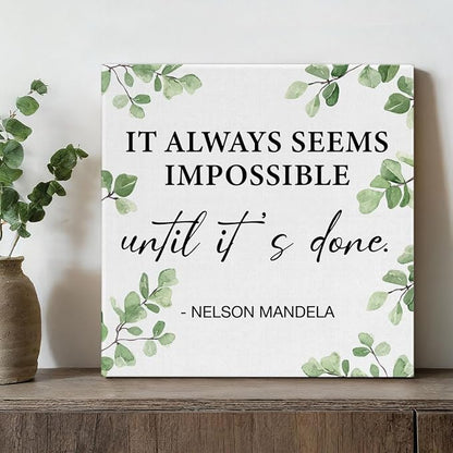 Inspirational Wall Art Motivational Painting Wall Decor - Image 4