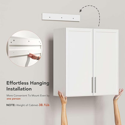 FIMELLO 60" Laundry Room Wall Cabinets - Image 5