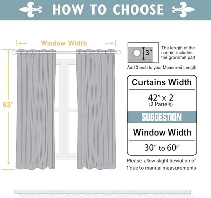 ChrisDowa Grommet Blackout Curtains - Image 6