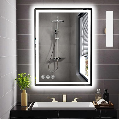 LED Bathroom Mirror 24"x 32" by MEMOBARCO