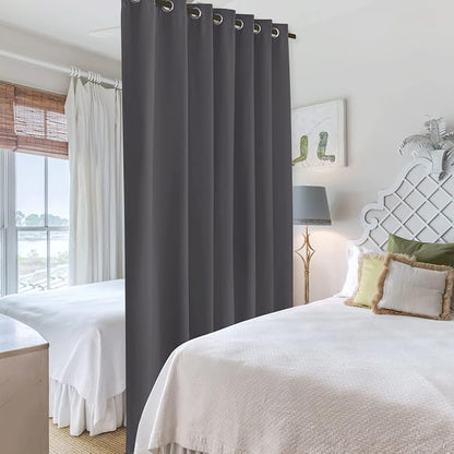 RYB HOME Blackout Curtains Soundproof Energy Saving Insulating Privacy Room - Image 4